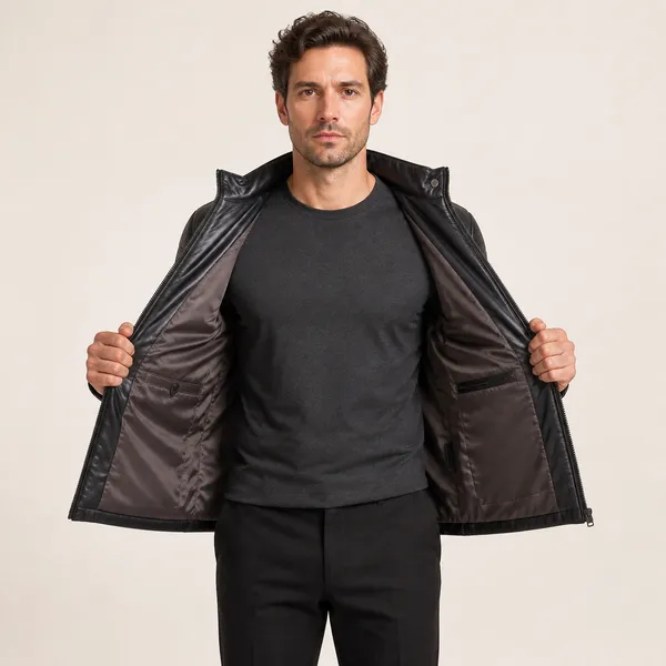 Black_Faux_Leather_Quilted_Jacket_for_Men