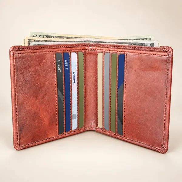 Brown_Snake-Pattern_Genuine_Leather_Bifold_Card_Holder_For_Men