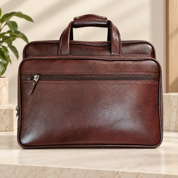 Brown_Textured_Briefcase_for_Professionals