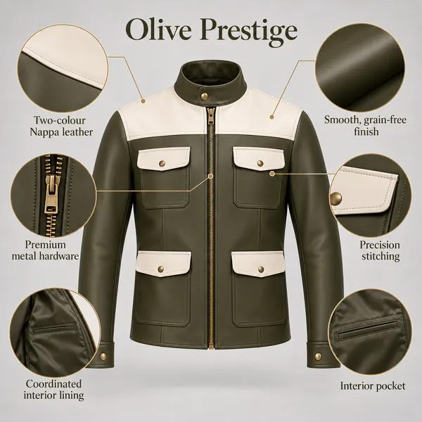 Olive_Prestige_Two-Colour_Nappa_Leather_Jacket_For_Men