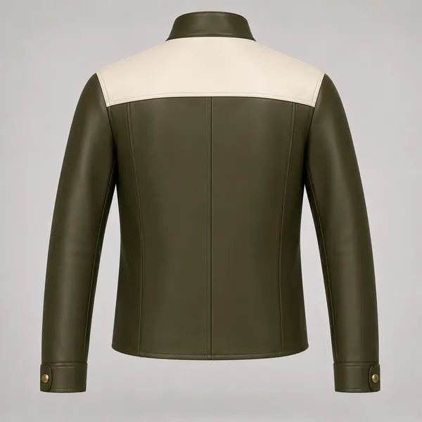 Olive_Prestige_Two-Colour_Nappa_Leather_Jacket_For_Men