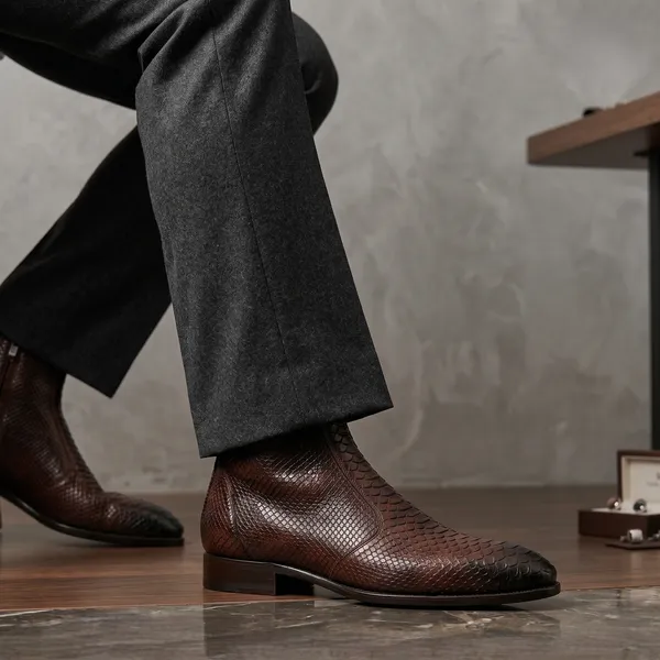 Brown_Leather_Pull-On_Side-Zip_Ankle_Boots_for_Men