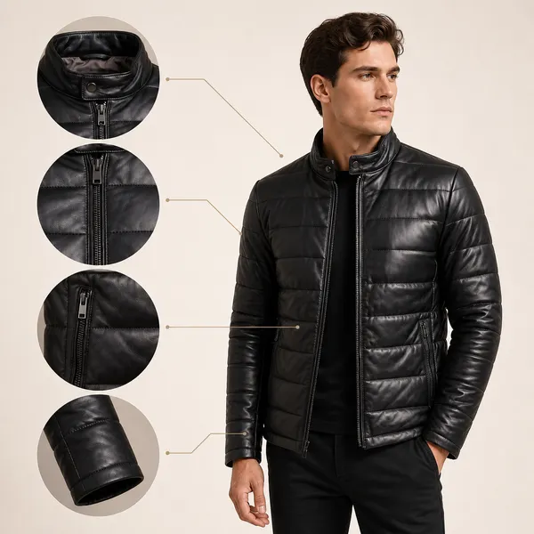 Black_Faux_Leather_Quilted_Jacket_for_Men