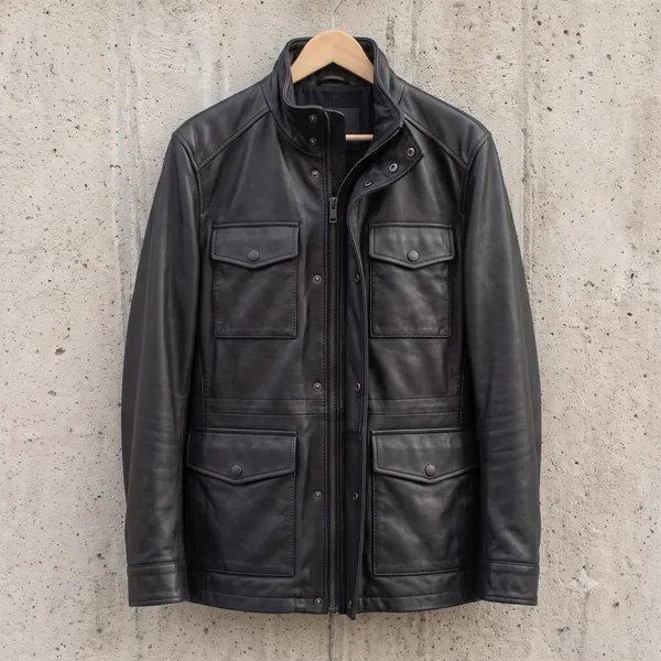 Black_Leather-Style_Regular_Fit_Jacket_for_Men