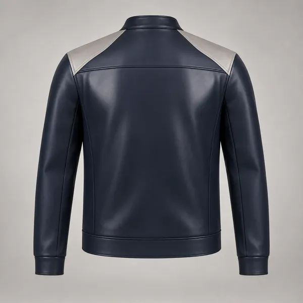 Navy_Signature_Two-Colour_Nappa_Leather_Jacket_For_Men