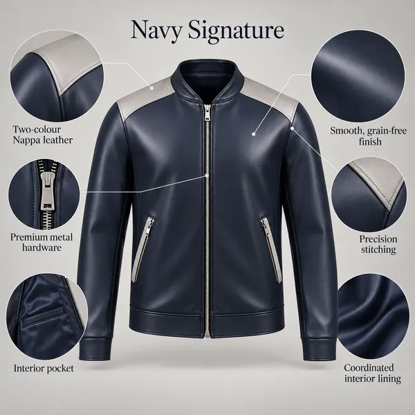 Navy_Signature_Two-Colour_Nappa_Leather_Jacket_For_Men
