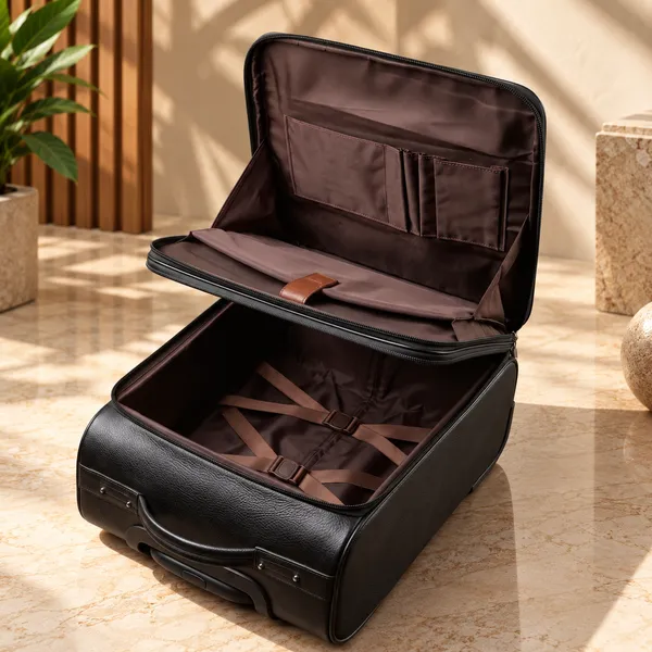 Black_Textured_Trolley_Suitcase_for_Travellers