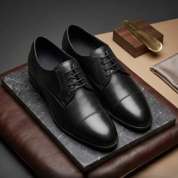 Black_Synthetic_Leather_Formal_Lace-Up_Shoes_for_Men