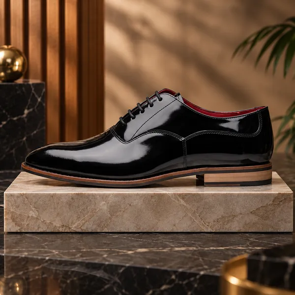 Black_Patent_Finish_Lace_Up_Formal_Shoes_for_Men