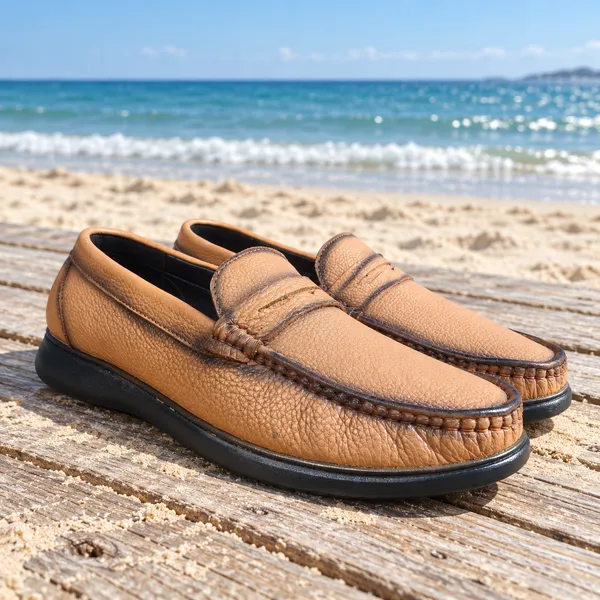 Tan_Leather_Penny_Slip-On_Loafers_For_Men
