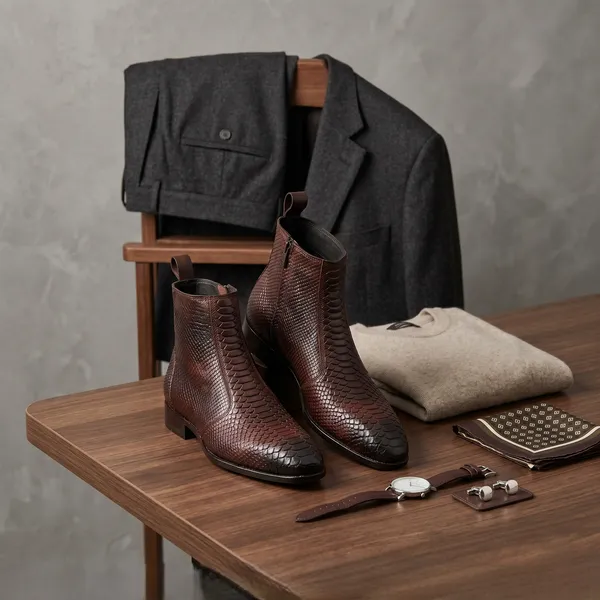 Brown_Leather_Pull-On_Side-Zip_Ankle_Boots_for_Men