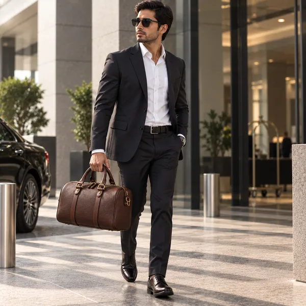 Brown_Textured_Travel_Duffel_Bag_for_Men