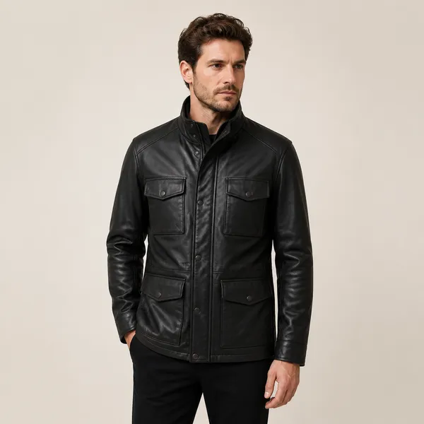 Black_Leather-Style_Regular_Fit_Jacket_for_Men
