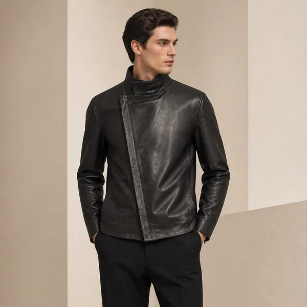 Black_Leather_Stand_Collar_Jacket_for_Men