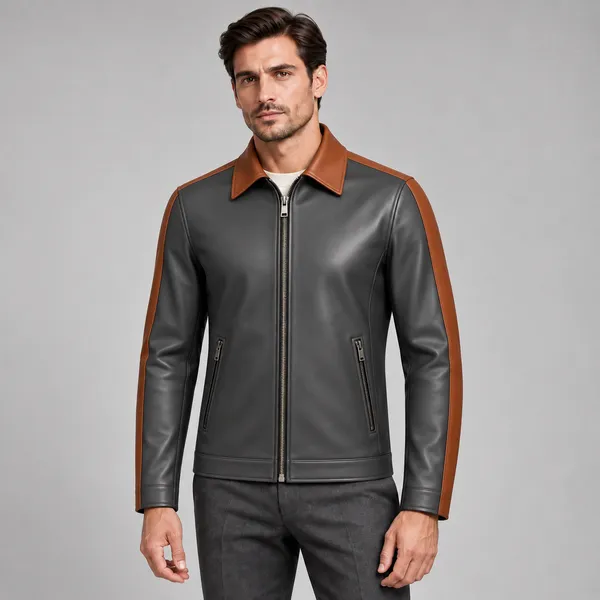 Graphite_Modern_Two-Colour_Nappa_Leather_Jacket_For_Men