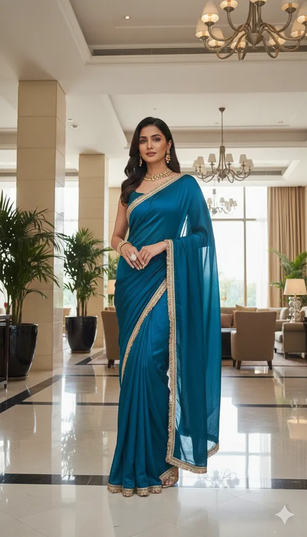 Rama_Chiffon_Saree_For_Women