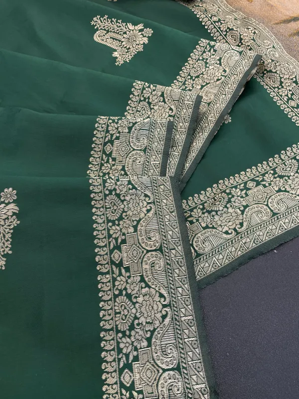 Green_Banarasi_Soft_Silk_Saree_For_Women