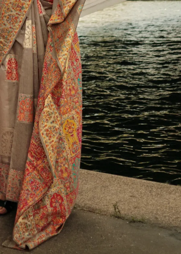 Grey_Banarasi_Soft_Saree_For_Women