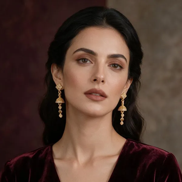 Gold_Copper_Brass_Traditional_Jhumka_Earrings_For_Women