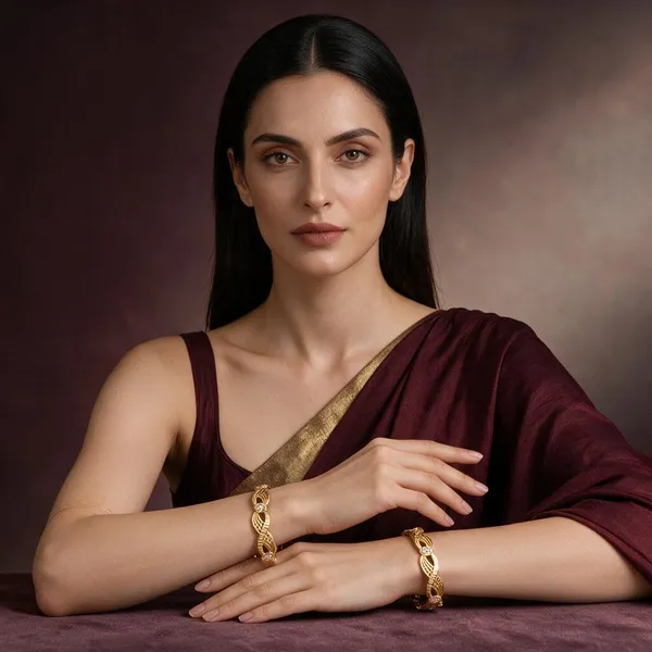 Gold_Copper_Brass_Traditional_Bangles_For_Women