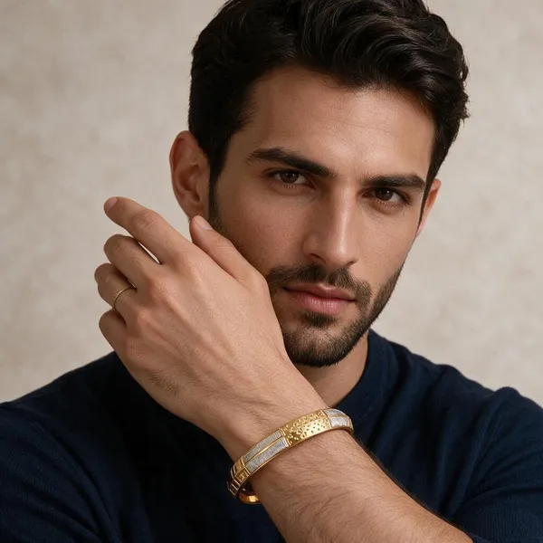 Gold_Copper_Brass_Kada_Bracelet_For_Men
