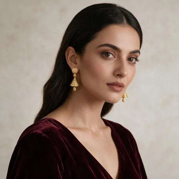 Gold_Copper_Brass_Ethnic_Jhumka_Earrings_For_Women