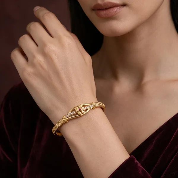 Gold_Copper_Brass_Traditional_Festive_Bangles_For_Women