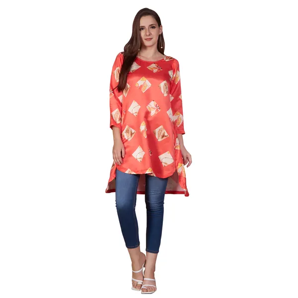 Red_Printed_Asymmetric_Tunic_Top_for_Women