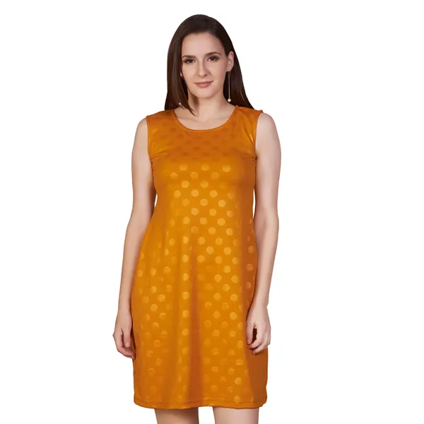 Orange_Polka_Dot_Sleeveless_Shift_Dress_for_Women
