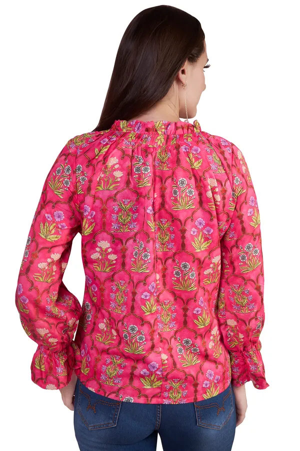 Pink_Floral_Print_Relaxed_Fit_Top_for_Women