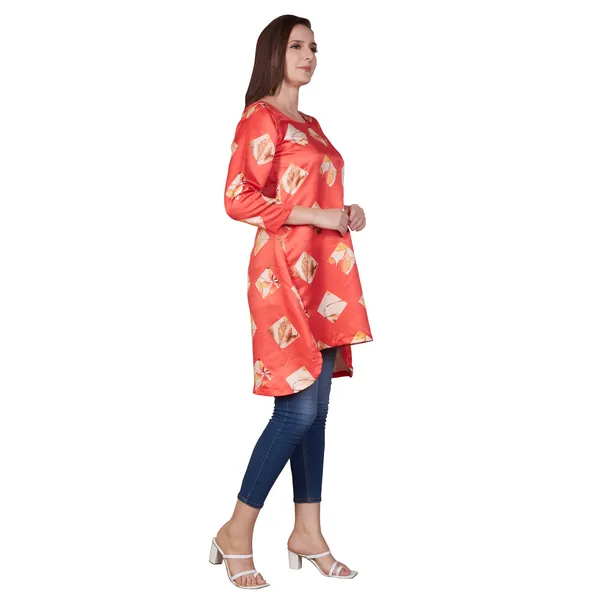 Red_Printed_Asymmetric_Tunic_Top_for_Women