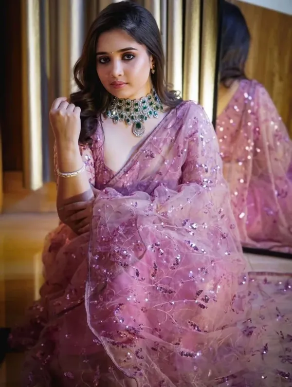 Light_Pink_Heavy_Mono_Butterfly_Net_Saree_with_5mm_Sequin_&_Thread_Embroidery_Work
