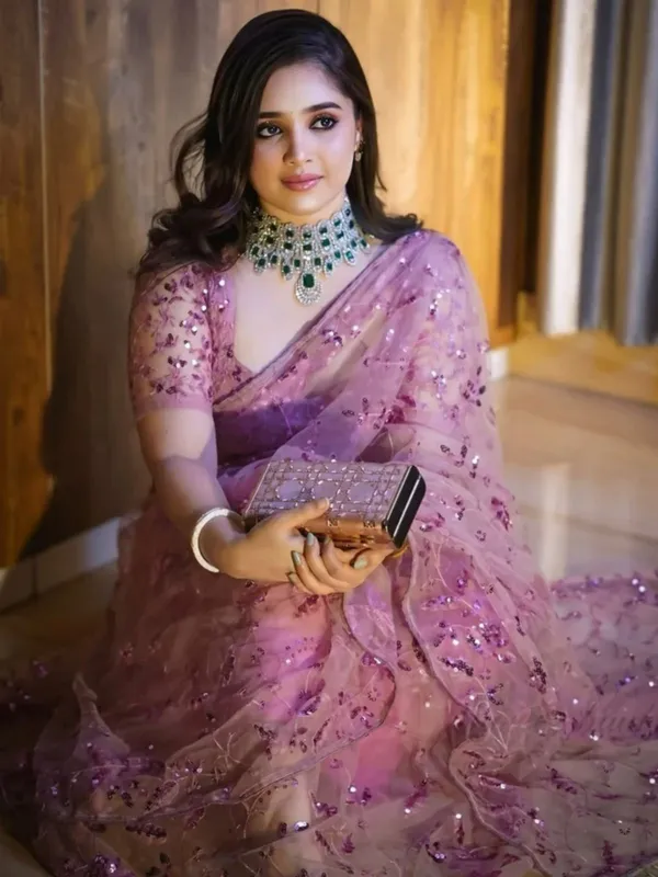 Light_Pink_Heavy_Mono_Butterfly_Net_Saree_with_5mm_Sequin_&_Thread_Embroidery_Work