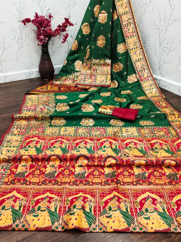 Blend_Silk_Woven_Baluchari_Saree_for_Women