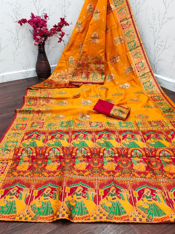 Blend_Silk_Woven_Baluchari_Saree_for_Women