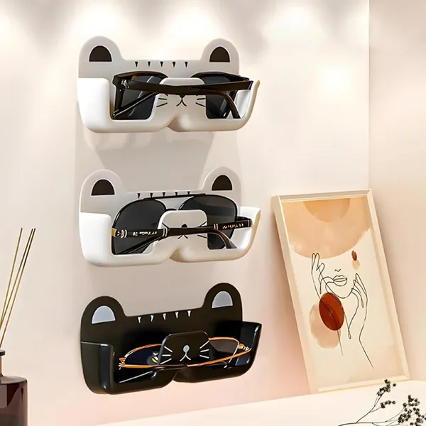 Plastic_Cat-Shaped_Wall-Mounted_Sunglasses_Holder
