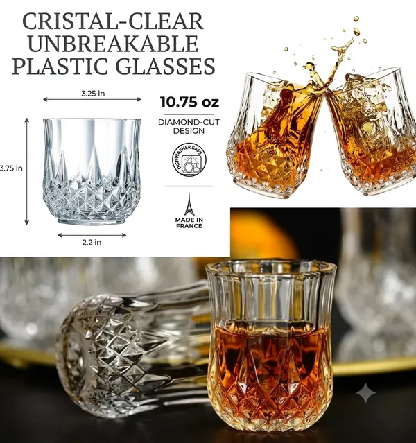 Clear_Glass_Geometric_Cut_Tumbler_Set