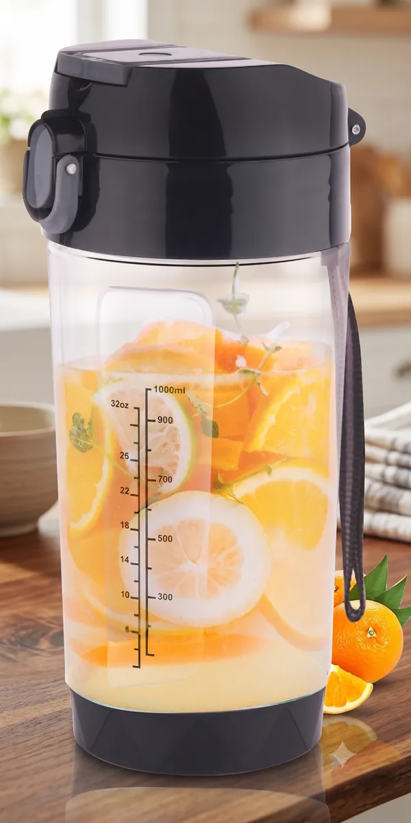 Peach_Power_Mix_1000ml_Shaker_Bottle