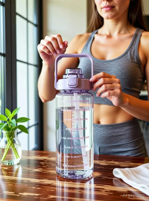 Purple_Motivational_Water_Bottle_With_Straw_And_Carrying_Handle