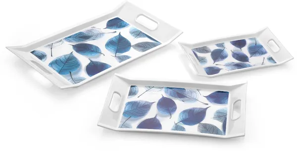 Plastic_Leaf_Print_Serving_Tray_Set