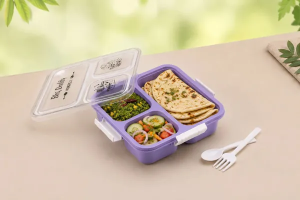 Purple_3_Compartment_Lunch_Box_With_Spoon_And_Fork