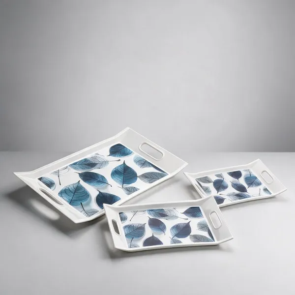 Plastic_Leaf_Print_Serving_Tray_Set