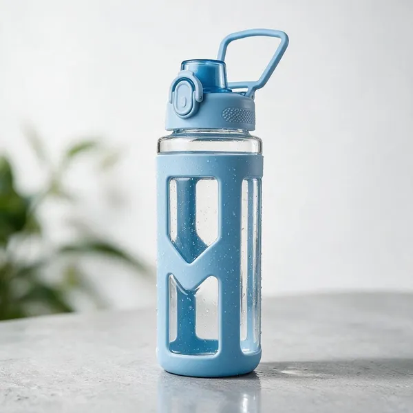Borosilicate_Glass_Pink_Silicone_Sleeve_Water_Bottle