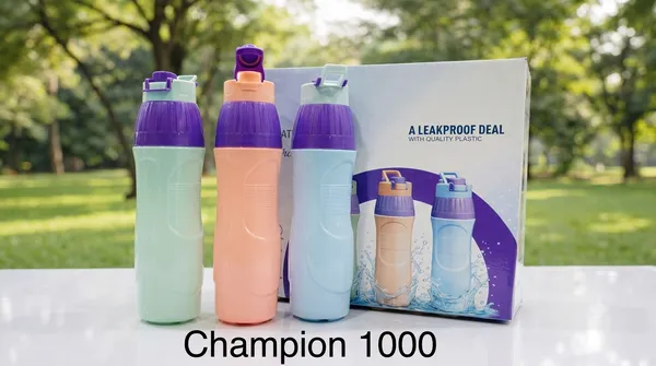 Plastic_Flip_Top_Plain_Water_Bottle_Set_Of_3