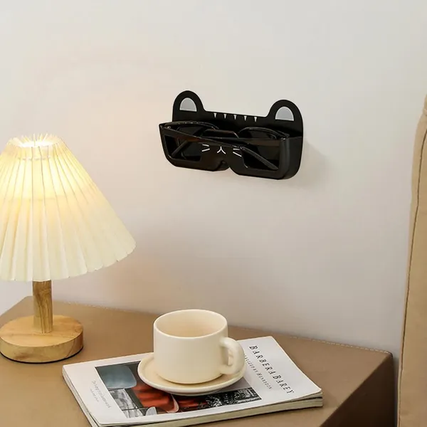 Plastic_Cat-Shaped_Wall-Mounted_Sunglasses_Holder