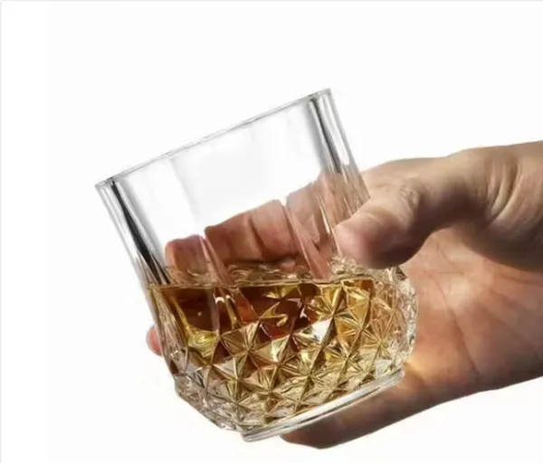 Clear_Glass_Geometric_Cut_Tumbler_Set