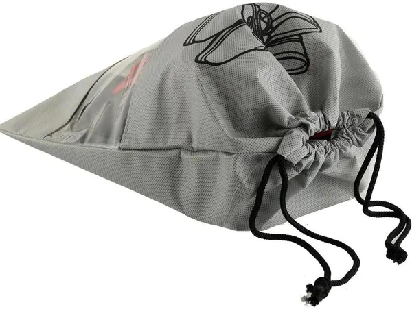 Grey_Fabric_Cat_Print_Drawstring_Storage_Bag