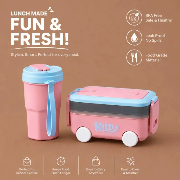 Green_Plastic_Wheeled_Lunch_Box_And_Water_Bottle_Set_For_Kids