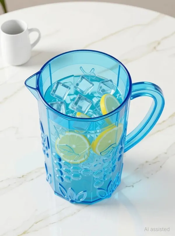 Plastic_Floral_Embossed_Water_Jug