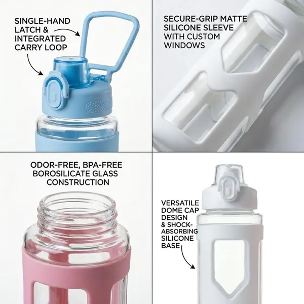 Borosilicate_Glass_Pink_Silicone_Sleeve_Water_Bottle